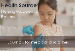girl getting a shot Health Source Nursing academic edition journals for medical disciplines