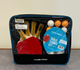 4 player table tennis set in bag