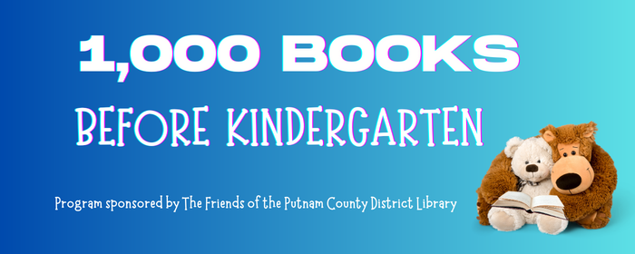 1,000 Books Before Kindergarten Reading Challenge
