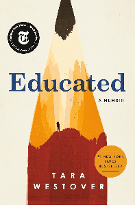 Pencil on Ecucated: a memoir by Tara Westover book jacket