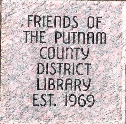 Friends of the Putnam County District Library Est. 1969 paver
