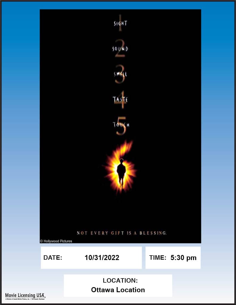 The Sixth Sense Movie Poster