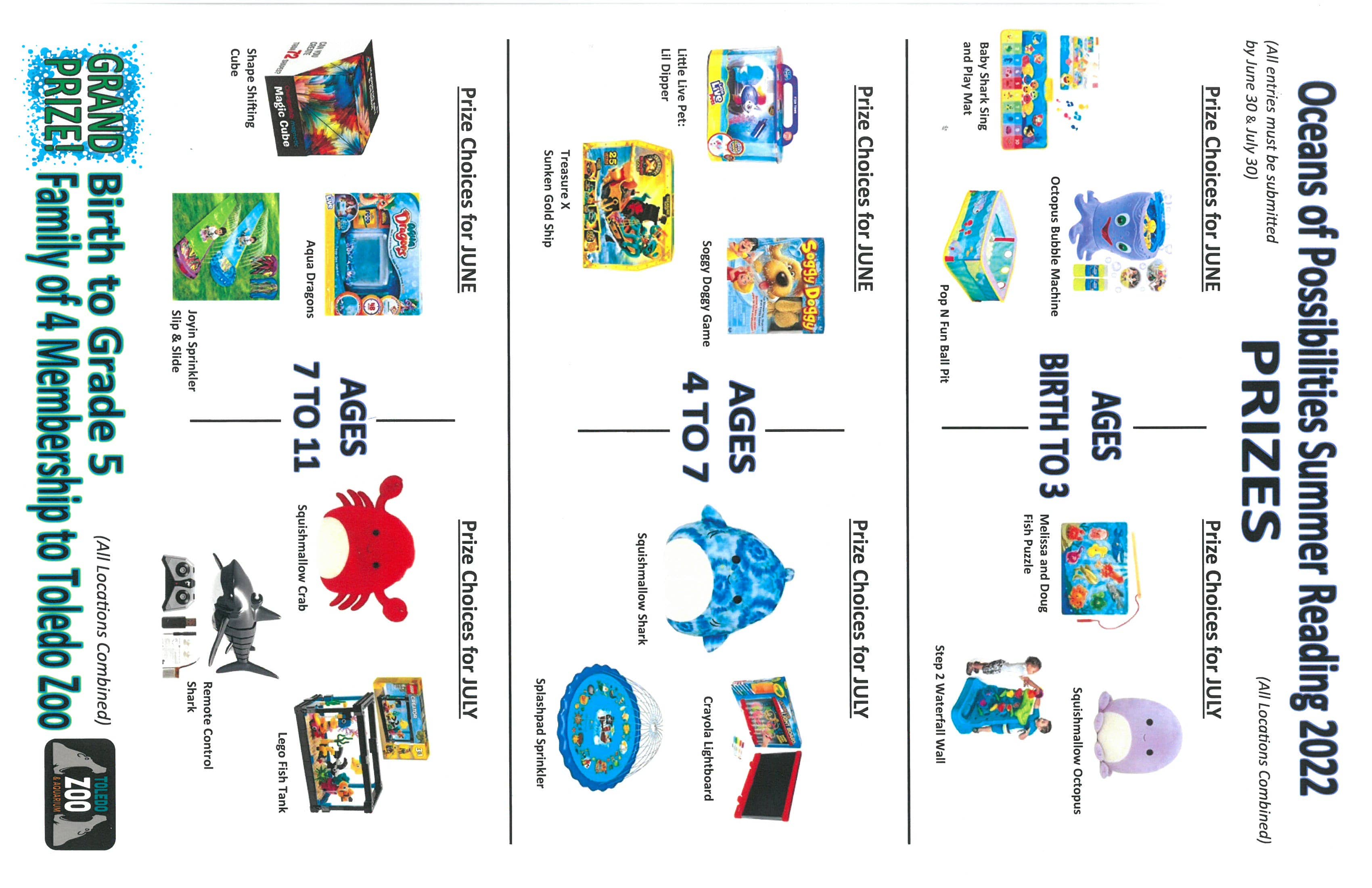 Childrens prizes