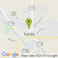 Map to Kalida-Union Township location