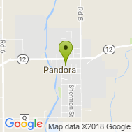 Pandora Riley Township location map
